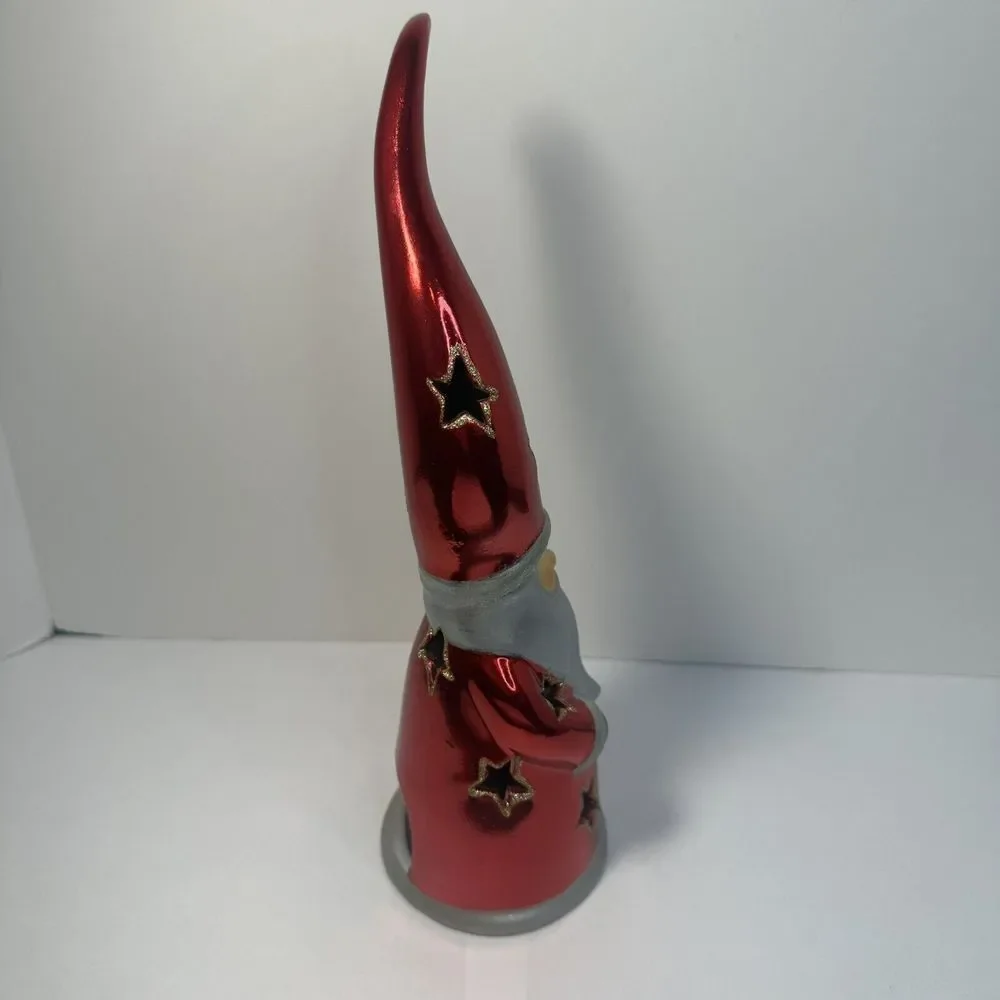 Mark Roberts‎ Santa Hat Face Figure Christmas Votive Candle Holder Holiday